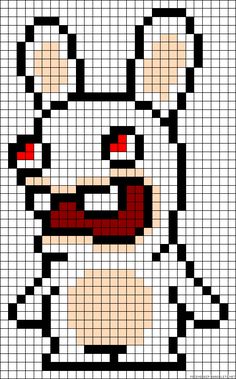 a cross stitch pattern with a dog on it's face and the words, i love