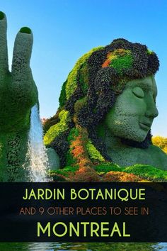 the cover of jardin botanique and other places to see in montreal