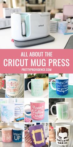 all about the cricut mug press