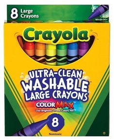 crayola ultra - clean washable markers, 8 count