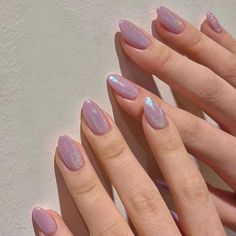 Maquillage On Fleek, Summer Cat, Unghie Sfumate, Lilac Nails, Pink Holographic, Pink Chrome, Colorful Nails, Smink Inspiration, Her Nails