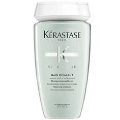 The scalp shampoo for oily roots, treats the hair fiber from lengths to tips to nourishes dry and sensitized end for hair to regain softness and shine. Hair at the roots greases less quickly while lengths remain nourished with split ends sealed. Kerastase Shampoo, Dunner Wordend Haar, Fall Nail Trends, Scalp Shampoo, Anti Dandruff Shampoo, Hair Cleanse