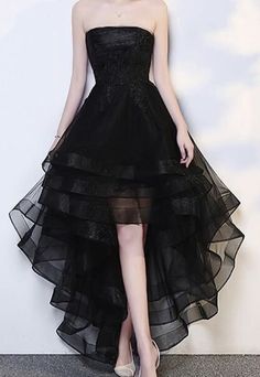 Korean Fashion Dress, Pretty Prom Dresses, Prom Outfits, Gala Dresses, Black Cocktail, Dresses Lace, Glam Dresses, Fancy Dresses