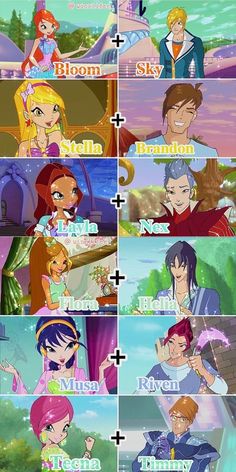 disney princesses and their names