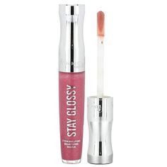 High Shine Lip GlossMoisturizing Lip Gloss Gives Your Lips a Beautiful, Shiny LookProvides Up to 6HRs of Wear for a Long-Lasting, Bold FinishNon-Sticky, Lightweight FormulaIdeal for Wearing Alone or Over LipstickGive your lips a radiant shine by applying the Stay Glossy Lip Gloss from Rimmel. The cutting-edge Shine Extend technology formulated into this shiny lip gloss will give you runway-ready lips and up to six hours of gorgeous color. The Soft Extend, lip-hugging applicator makes it quick an Stay Glossy Lip Gloss, Glossy Lip Gloss, Shiny Lip Gloss, Glossier Lip Gloss, High Shine Lip Gloss, Shiny Lips, Hydrating Lip Gloss, Rimmel London, Glossy Lips