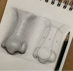 a pencil drawing of two feet and one foot in the process of being sketched