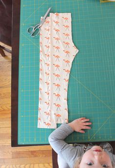 DIY Baby Leggings Tutorial | ASHES + IVY AT HOME Bunny Sewing, Bunny Lovey, Free Sewing Patterns, Baby Dress Patterns