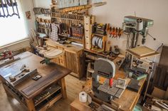 a room filled with lots of different types of tools