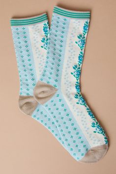 Floral Nordic Crew Socks blend traditional Nordic patterns with vibrant floral designs, offering a functional and stylish addition to your wardrobe. These socks provide both comfort and style for every season. Nordic Patterns, Altard State, Altar'd State, Floral Designs, Crew Socks, Floral Design, Slip On, Socks, Wardrobe