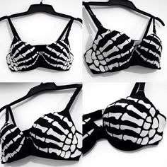 Skeleton grabbin titties rave bra Rave Bra, Skeleton Hand, Goth Outfits, Edgy Outfits, Couple Shirts, Dream Clothes