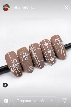 Festive Nails, Xmas Nail Art, Winter Nail Art, Pretty Nail Art, Xmas Nails, Christmas Nail Designs, Christmas Nail