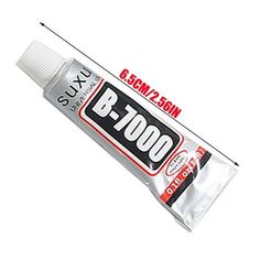 a tube of b - 2000 glue on a white background