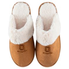 Keep your feet warm while repping the Ohio State Buckeyes with these cozy Faux Fur Slippers from ZooZatz. These slippers are designed with a textured sole for reliable traction and a slip-on style for easy wear, allowing you to showcase your team spirit even from the comfort of your home. The faux fur lining offers luxurious warmth, making them perfect for cozy nights in or chilly Ohio State Buckeyes game days. Faux Fur Slippers, Fur Slippers, Ohio State Buckeyes, Slipper Shoes, Custom Embroidery, Ohio State, Sleepwear Women, Easy Wear, Team Spirit