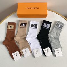 Louis Vuitton Socks Louis Vuitton Set, Buy Louis Vuitton, Disney Embroidery, Girly Accessories, Ankle Socks, Clutch Bag, Paper Bag, Stockings