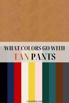 Tan or camel clothing is a cornerstone of a scrumptious fall/winter wardrobe. But, it can be a tricky color to put next to the face for many skin tones, mine included. Most tan clothing is just too similar to most people’s skin color. This is what makes tan pants a great avenue for incorporating the color into your closet. Just make sure the tan color you choose is not too similar to your skin tone. Try to select a tan a few shades darker or lighter than your skin color. Suede Camel Pants, Carmel Pants Outfit Work, What Color Goes With Tan Pants, How To Wear Tan Pants, Caramel Shirt Outfit, Light Tan Pants Outfit Work, Tan Khaki Pants Outfit Women, Tan Pants Fall Outfit, Tan Pants Outfit Women