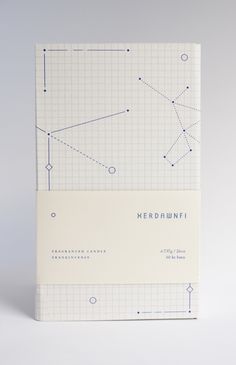 a book with lines and dots on it