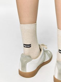 Editor's NoteDEPOUND is made with natural sensibility not only in design but also in materials and packaging. - Daily and basic ribbed socks- Logo embroidery on the back- Ankle band is longer than the standard- Good to wear for all seasonsMeasurements (in.)- Foot Size: 9.06 in. ~ 9.84 in.- Ankle Length: 7.87 in. Composition & Care- 80% Cotton, 15% Polyester, 5% Polyurethane- It is recommended to hand wash separately in lukewarm water using neutral detergent.- Do not boil or wash at high temperatures.- Dry cleaning, ironing, and using a dryer may cause damage to the material.- Do not use bleach or soak in water for more than 30 minutes.- It may be discolored by sunlight, so it is recommended to lay it in the shade to dry naturally.- Friction may cause lint.Designer- by DE Ankle Length Socks, Ribbed Socks, Logo Embroidery, Men Shoes Size, Embroidery Logo, In Design, Mens Bottom, 30 Minutes, Ankle Length