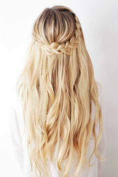 Braided Hair Tutorial, Boho Braids, Long Hair Girl, Easy Hairstyles For Long Hair