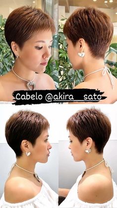 Sleek Short Hair, Choppy Bob Hairstyles For Fine Hair, Short Textured Hair