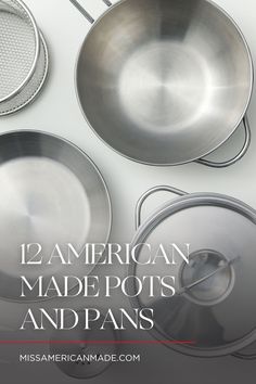 Upgrade your kitchen with these 12 high-quality, American-made pots and pans! Say goodbye to scratched, imported cookware and hello to durable, non-toxic, and sustainable alternatives. Perfect for every foodie or home chef. Invest in cookware that lasts and cooks like a dream! #KitchenUpgrades #AmericanMade #CookwareEssentials