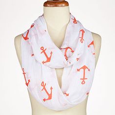 Sailor / Anchor / Nautical Scarf Playing Dress Up, Infinity Scarf, Fashion Sense, Style Me Pretty, Passion For Fashion, Just In Case, Dress To Impress, Style Me, What To Wear