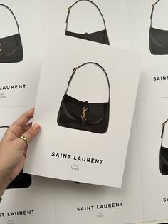 Bag Clipart, Bag Illustration, Wall Art Decor Prints, Drawing Bag, Decor Prints, Yves Saint Laurent Bags, Bag Bag, Ysl Bag, X 23