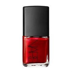 Rouge Andalou Candy apple red #NARS Red Nail Polish, Classic Nails, Red Nail, Base Coat, Art Journal Pages, Holiday Nails