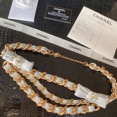 Belt Chanel, Chanel Chain, Luxury Belts, Chain Belt, Infinity Bracelet, Leather Belt, Belts, Chanel