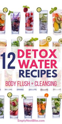 Body Flush, Full Body Detox, Detox Juice Recipes, Natural Detox Drinks, Smoothie Detox, Easy Detox