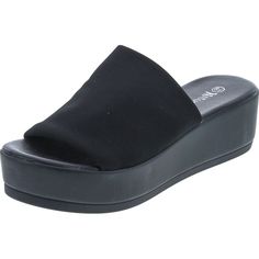 Nature Breeze Function-01 Black Womens Sandals 10 New Summer Black Heels With Cushioned Footbed, Black Summer Heels With Cushioned Footbed, Black Platform Wedge Sandals For Spring, Black Cushioned Heels For Summer, Comfortable Black Spring Mules, Comfortable Black Mules For Spring, Black Lightweight Wedge Sandals For Summer, Black Wedge Sandals For Summer, Black Eva Wedge Sandals For Summer