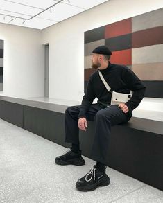 Balenciaga Triple S Outfit, Triple S Outfit, Uk Outfits, Homecoming Inspo, Outfit Aesthetics, Black Outfit Men, Classy Streetwear, Mens Fashion Inspiration, Kpop Drawings