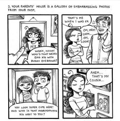 a comic strip with two people talking to each other