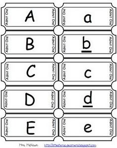 printable worksheet for beginning with letters and numbers, including the uppercases