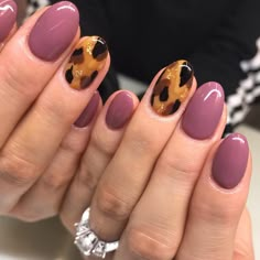 Nails Space, Uñas Animal Print, Fall Nails Art, Gel Nail Art Designs, Gelish Nails, Dip Nails, Cute Gel Nails, Shellac Nails, Get Nails