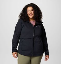 Made for chilly trails, this tech-packed jacket features advanced thermal-reflective lining to trap in the heat, along with rain-and-stain resistant fabric. Softshell Jacket, Stain Resistant Fabric, Columbia Jacket, Soft Shell Jacket, Columbia Sportswear, Friday Sale, Utility Jacket, Black Jacket, Black Friday Sale