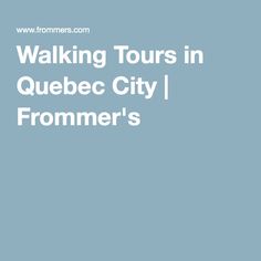 the walking tours in anchorage frommer's logo on a blue and white background