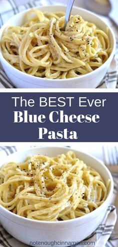 the best ever blue cheese pasta