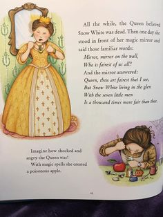 an open children's book about princesses