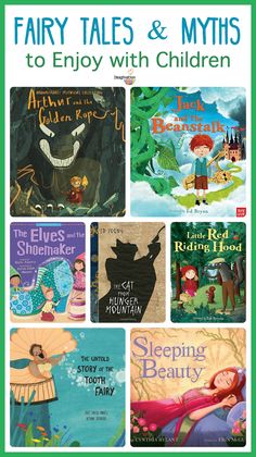 children's books with the title fairy tales and mytiss to enjoy with children