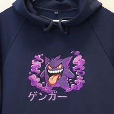 Hoodie embroidery character Pokemon Hoodie embroidery pokemon Gengar, hoodie unisex embroidered pokemon Gengar

#hoodiepokemon #hoodieembroidered Pokemon Streetwear, Gengar Hoodie, Gengar Pokemon