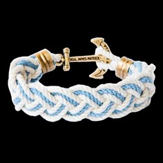 Sailor Bracelet, Kiel James Patrick, Rope Bracelets, Preppy Jewelry, James Patrick, Bracelet Inspo, Jewelry Accessories Ideas, Knot Bracelet, Jewelry Essentials