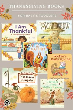 thanksgiving books for baby and toddlers