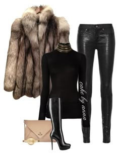 Siren Clothes, Clothes Polyvore, Black Fur Boots, Leather Pants Black, Hot Pink Dresses, Pink Dresses, Pierre Balmain, Sunshine State, Looks Chic