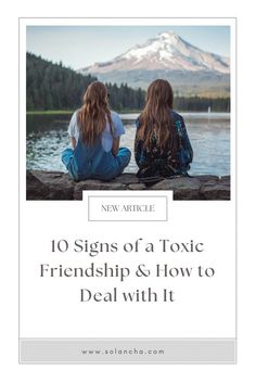 10 Signs of a Toxic Friendship & How to Deal with It #toxicfriend #toxicfriends #toxicfriendship Toxic Friendships, Toxic Friends, Red Flags, Deal With It, Personality Traits, 10 Things, Red, Quick Saves