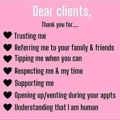 New Small Business Quotes, Client Reviews Quotes, Hair Client Appreciation Quotes, Beauty Business Inspiration, Nail Clients Quotes, Clients Quotes Business, To My Clients Quotes, Esthetician Sayings Funny, Small Business Owners Quotes