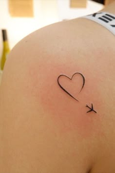 tattoo ideas Small Meaningful Tattoos On Wrist, Three Hearts Inside Each Other Tattoo, Small Love Heart Tattoo Design, Single Heart Tattoo, Minimal Love Tattoo, Hidden Small Tattoos, Tattoo Ideas Female Heart, Heart Break Tattoos For Women, Follow Your Heart Tattoo