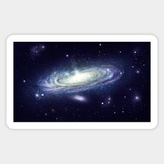 an image of a spiral galaxy with stars in the background