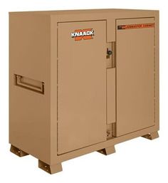 an image of a khaki cabinet with the words khaki on it