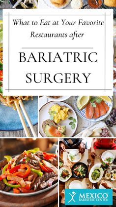 Navigating dining out after weight loss surgery can be tricky. That's why we have compiled a list of bariatric-friendly food items from your favorite cuisines to make eating out stress and anxiety free. Check out the link for a helpful list! Food For Bariatric Patients, Bariatric Friendly Restaurants, Bariatric Restaurant Guide, Bariatric Friendly Fast Food, Bariatric Food List, Bariatric Eating Out, Bariatric Preop Diet, Bariatric Maintenance Diet, Bariatric Hacks