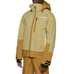 Ski Outfit Men, Snow Skirt, Types Of Jackets, Adidas Terrex, Mens Trends, Snow Jacket, Sport Wear, Rain Wear, Outdoor Outfit